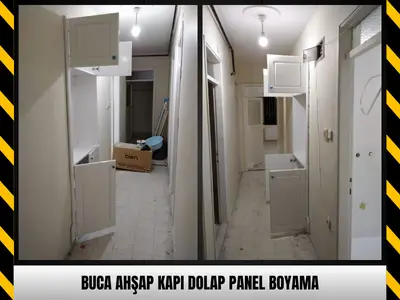 Buca Ahşap Kapı, Dolap ve Panel Boyama